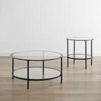 Buy Bronze Finish Round Coffee Console Sofa End Tables Online At Overstock Our Best Living Room Furniture Deals