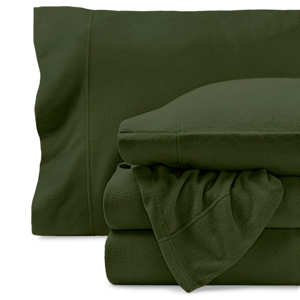 Bare Home Polar Fleece Deep Pocket Sheet Set