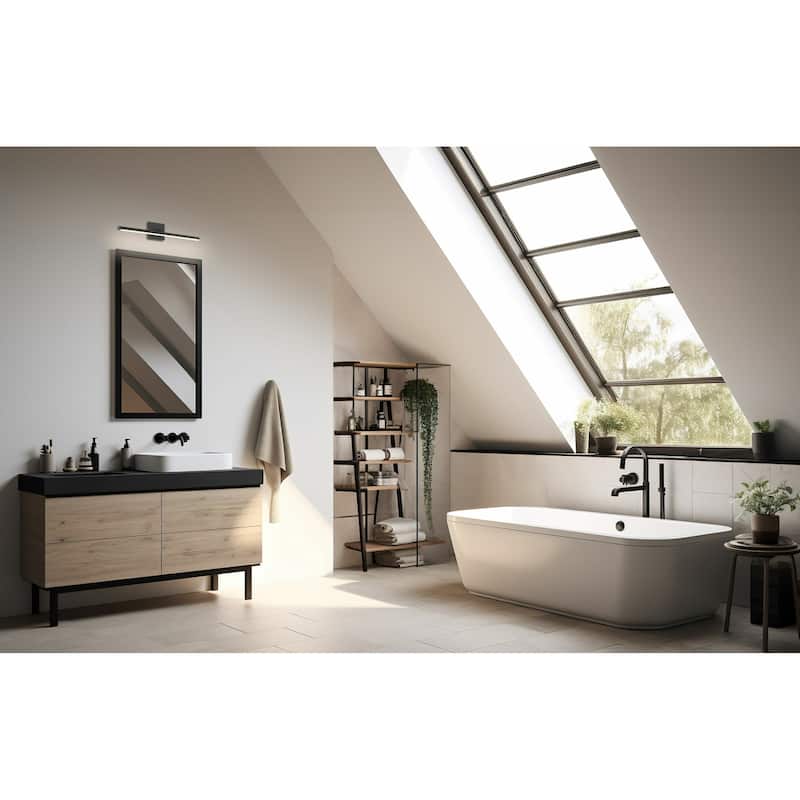 Access Lighting Float Adjustable LED Vanity - Acrylic Lens - Dedicated LED - 24.25" W