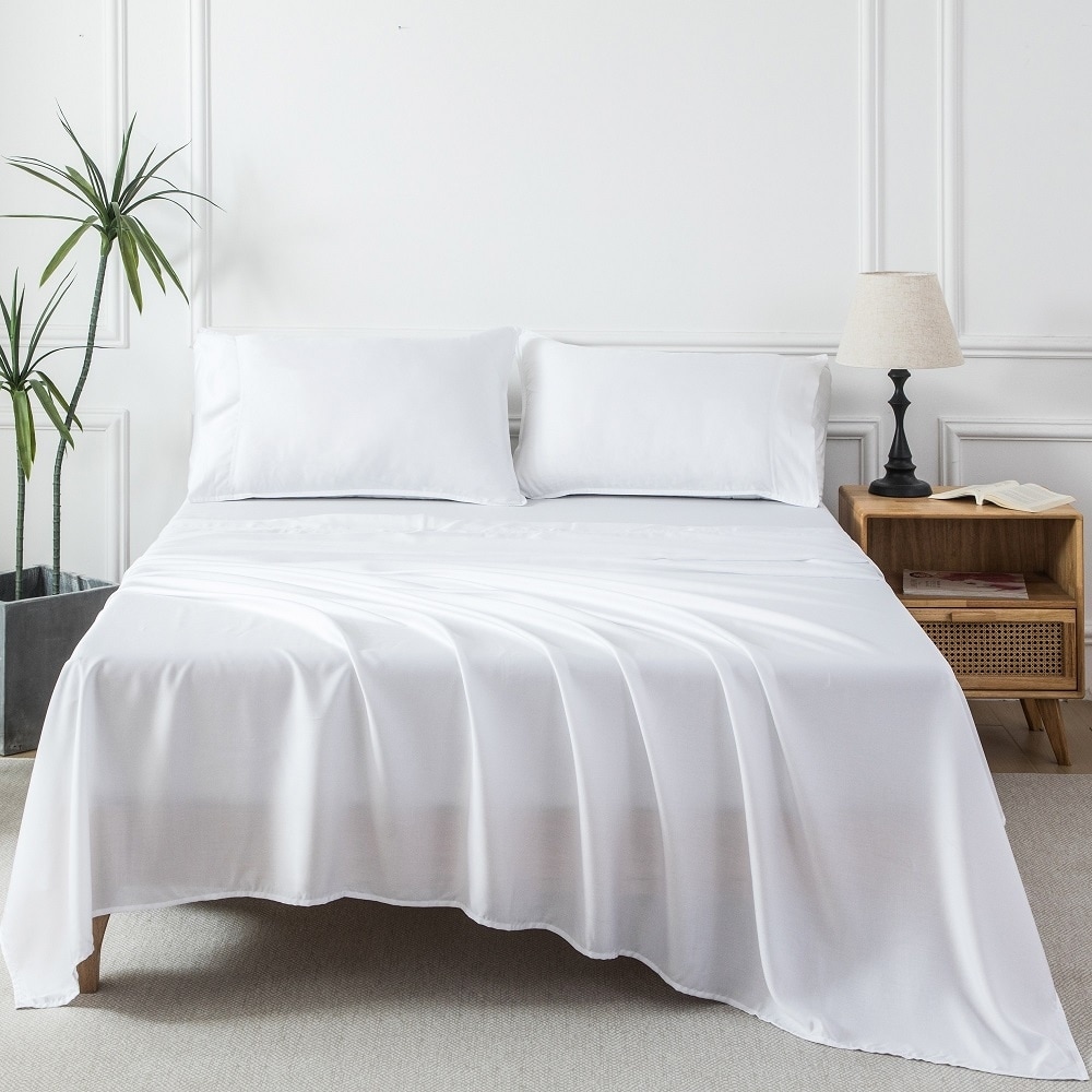 Tencel Lyocell Cooling Sheet Set 300TC Deep Pocket 16"