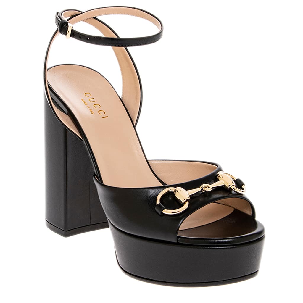 Gucci Horsebit Platform Sandal