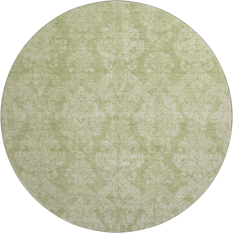 Premium Washable Super Soft Traditional Damask Mayfield Rug