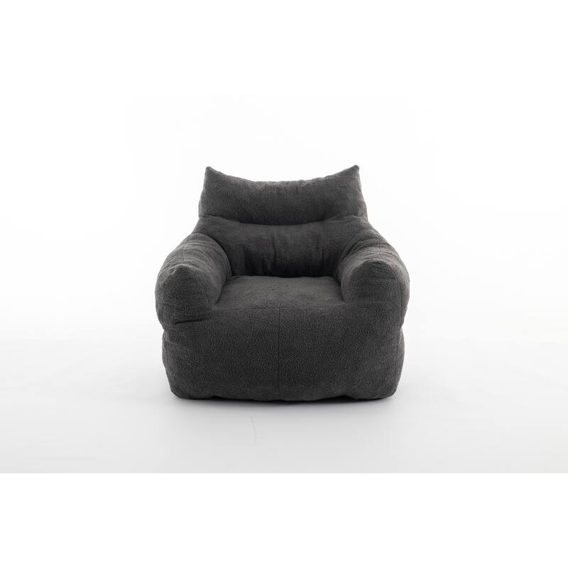 Modern 37" Upholstered Chaise Loungel Chair with High Quality Memory Sponge Filled