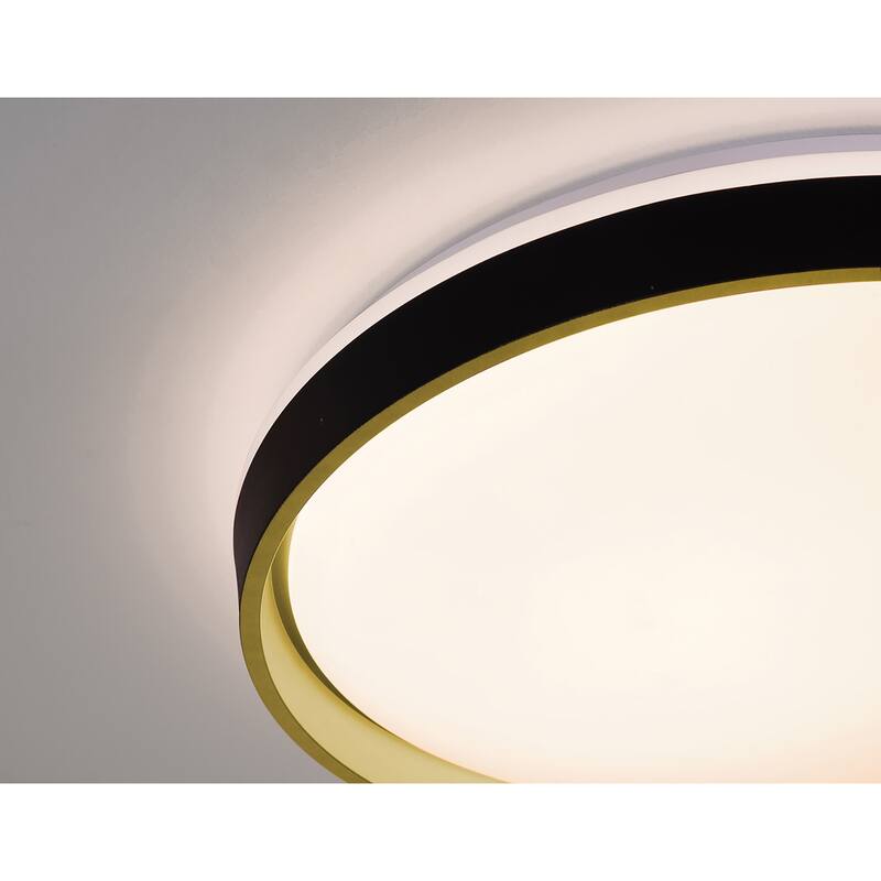 AFX RNAF19LAJD1 Ceiling 19" Wide LED Flush Mount Drum Ceiling Fixture