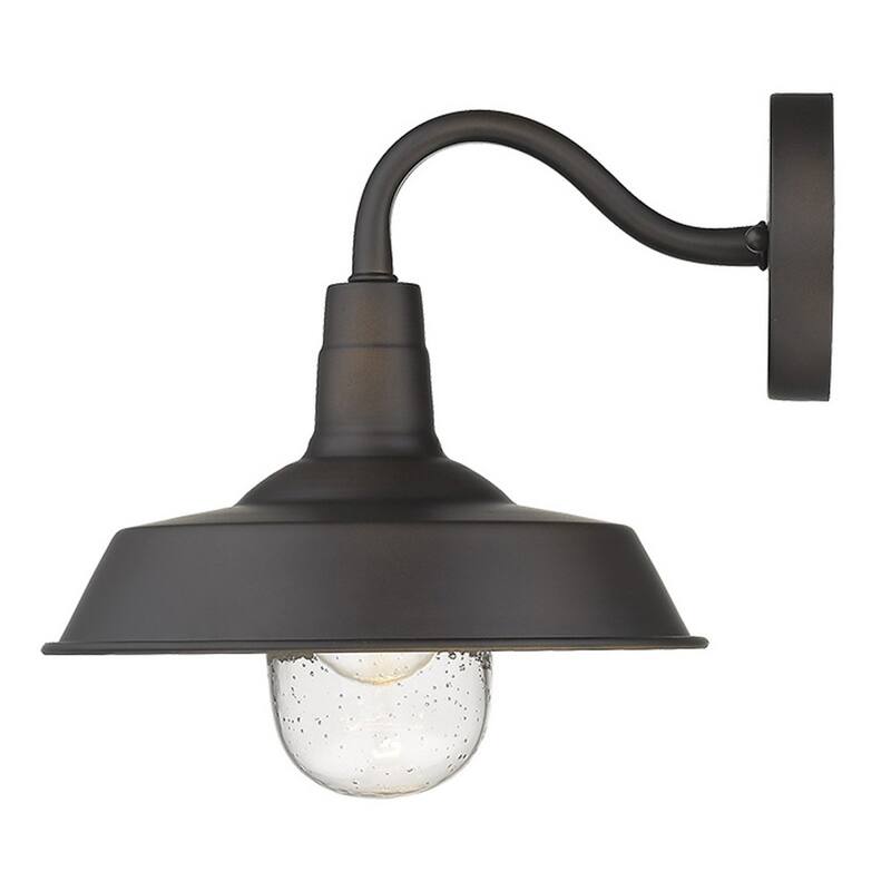 Decorative Shallow Plate Shape Wall Light for Small Spaces and Rooms - 12” x 10.25” x 10.50”