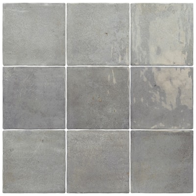Vela 4x4 Glossy Porcelain Tile - Wall, Backsplash