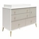 preview thumbnail 23 of 33, Little Seeds Valentina 4 Drawer/ 1 Door Convertible Dresser & Changing Table