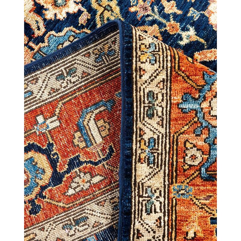 Serapi, One-of-a-Kind Hand-Knotted Area Rug - 6' 6" x 9' 7"