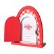 preview thumbnail 8 of 9, Glitzhome 8.5"H Valentine's Door-Shaped Photo Frame Table Decor