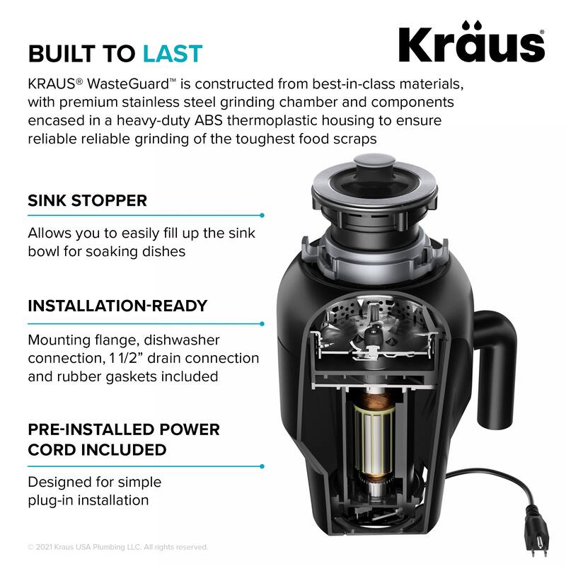 KRAUS Undermount 32 inch 1-Bowl Stainless Steel Kitchen Sink