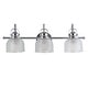 preview thumbnail 34 of 113, Shirley Metal/Glass LED Vanity Light, by JONATHAN Y
