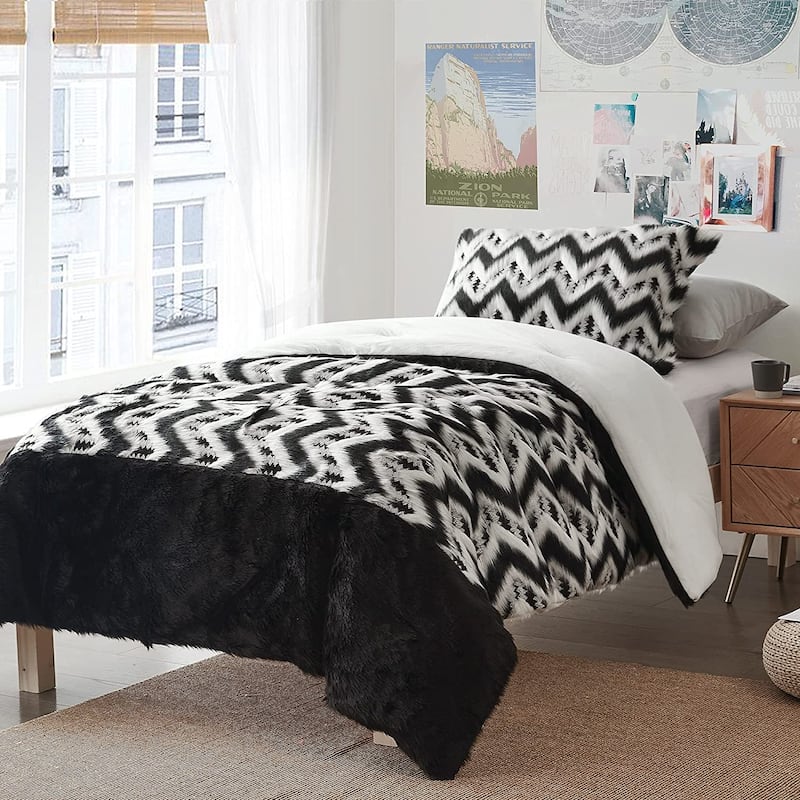 Fancy Meeting You Here - Coma Inducer® Oversized Comforter Set with White Reverse