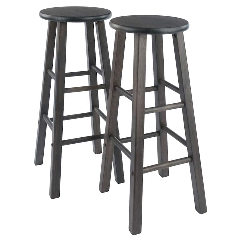 Element 2-Pc Bar Stool Set - 13.58 x 13.58 x 28.98 inches
