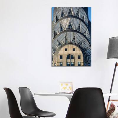 iCanvas "Chrysler Building" by Graffi*Tee Studios Canvas Print