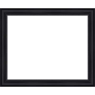 Amanti Art Astor Black Framed Dry Erase Magnetic Board