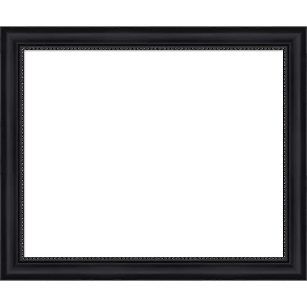 Amanti Art Astor Black Framed Dry Erase Magnetic Board