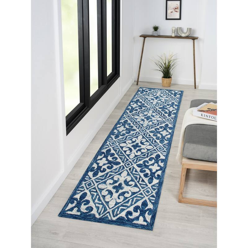 Sevita Bohemian Floral Area Rug