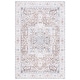 preview thumbnail 41 of 45, SAFAVIEH Arizona Ingund Machine Washable Slip Resistant Vintage Oriental Rug 4' x 6' - Taupe/Beige - Rectangle
