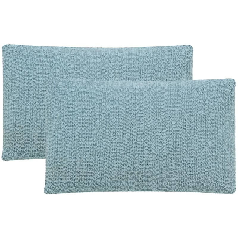 SAFAVIEH Soleil Besa Indoor/ Outdoor 12-inch x 20-inch Throw Pillow (Set of 2)