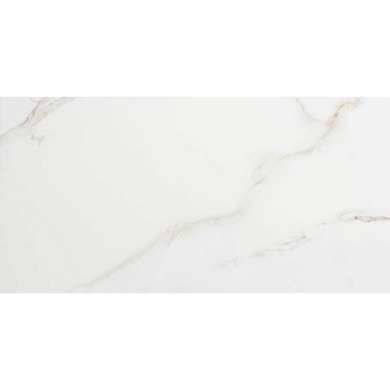 The Tile Life Huntington 24x48 White Porcelain Floor & Wall Tile