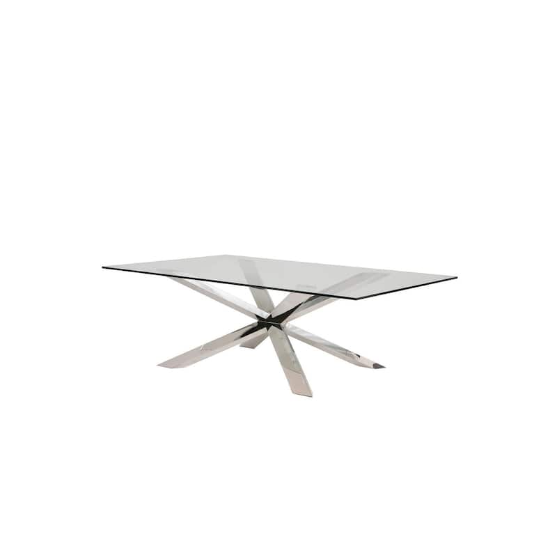 Culture Dining Table - chrome