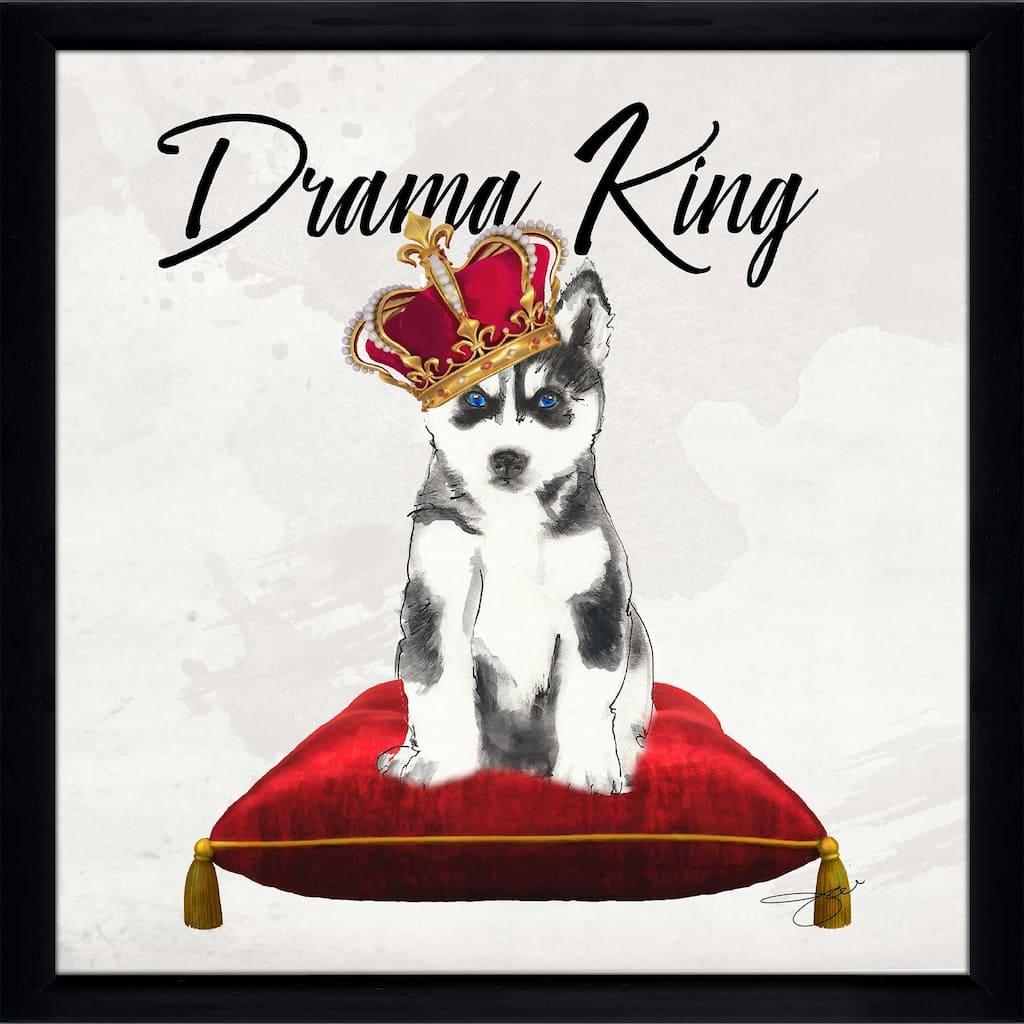 "Drama King Husky" by Jodi Print on Acrylic