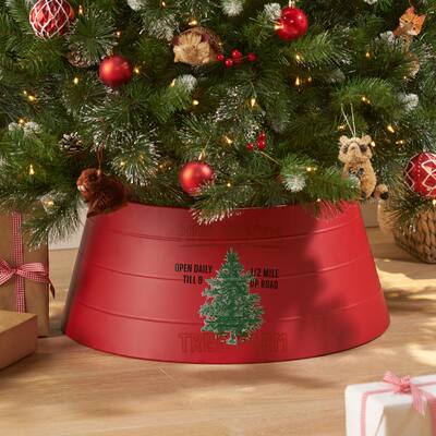 Suncook Iron Christmas Tree Collar by Christopher Knight Home