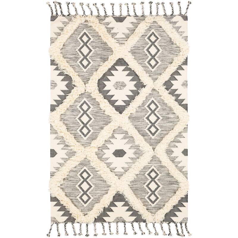 Artistic Weavers Topanga Handmade Wool Scandinavian Tassel Area Rug