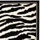 preview thumbnail 12 of 13, SAFAVIEH Lyndhurst Adile Modern Zebra Rug