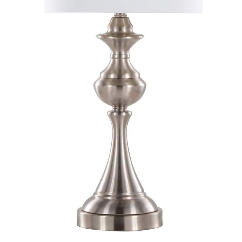 Porch & Den Marshall 29" Metal Table Lamp with USB Port (Set of 2)