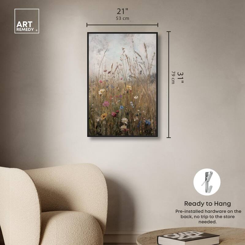 Field of Forgotten Dreams I Canvas by Art Remedy