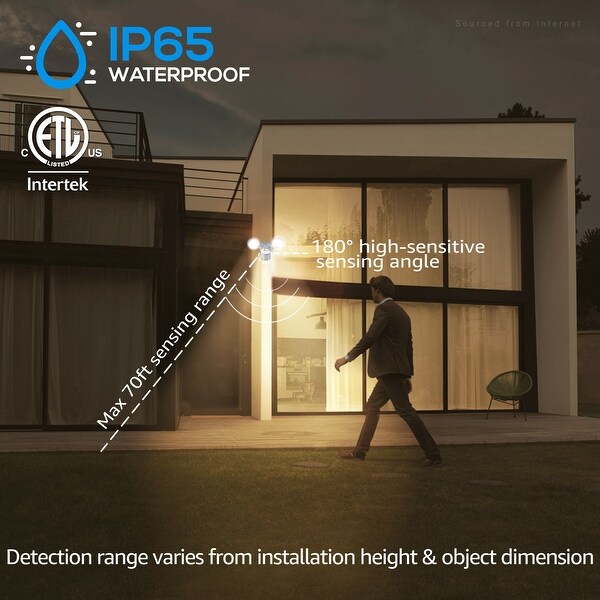 LED Security Wall Light with Motion Sensor Dusk to Dawn 3