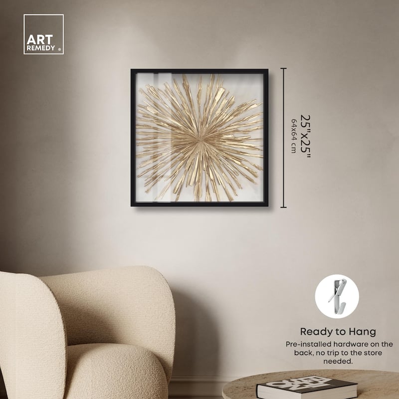 Golden Zenith Shadowbox by Art Remedy
