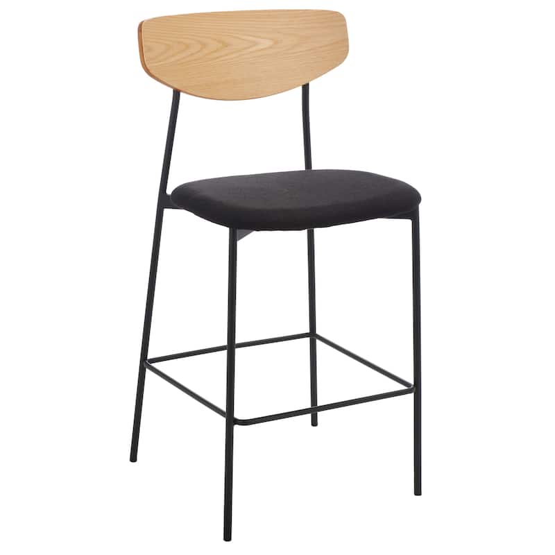 SAFAVIEH Afiya Mid-Century 26-inch Counter Stool - 20.3" W x 20" L x 39" H - 20Wx20Dx39H