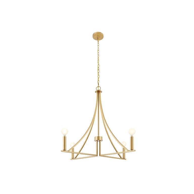 Bellevue SHCH15637 4 Light 30" Wide Taper Candle Style Chandelier