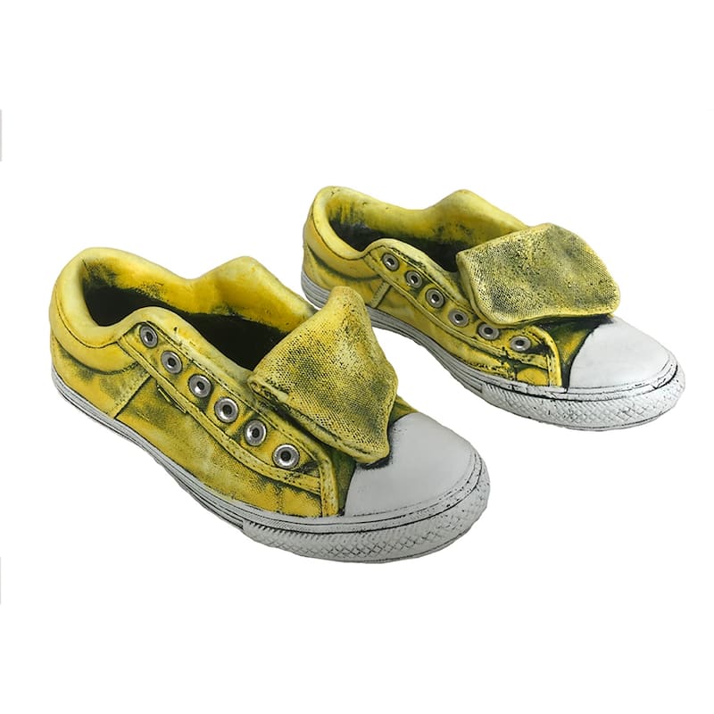 Yellow Sneaker Planter, Set Of 2