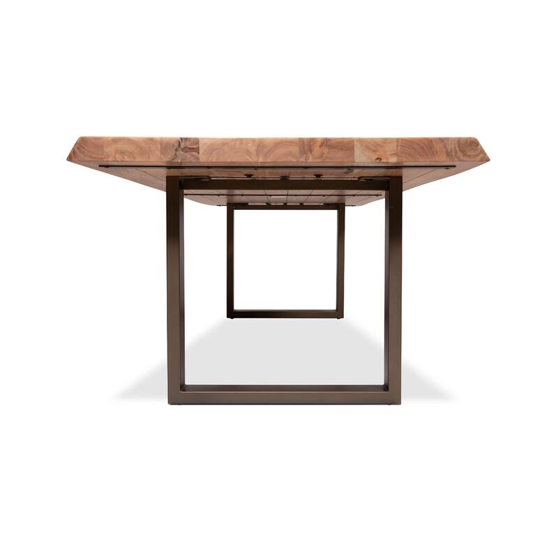 Urbia Brooks Solid Acacia Dining Table - U Base