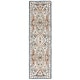 preview thumbnail 10 of 8, SAFAVIEH Handmade Aubusson Gretl Traditional Oriental Medallion Wool Rug 2'3" x 8' Runner - Ivory/Blue - Runner