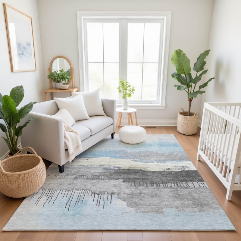 Premium Washable Super Soft Modern Glam Mayfield Rug