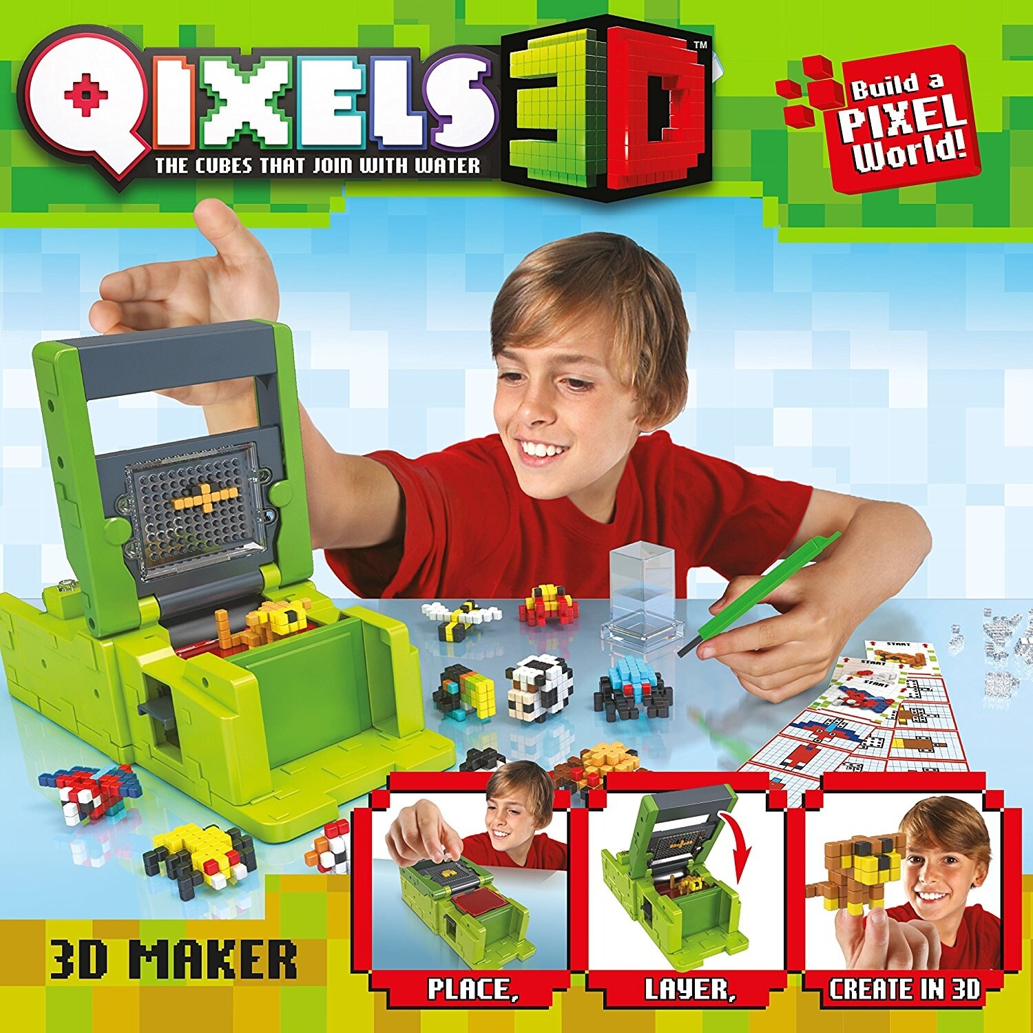 Qixels 3d Maker Multi Overstock 13879430 3.7 out of 5 stars 4. qixels 3d maker multi