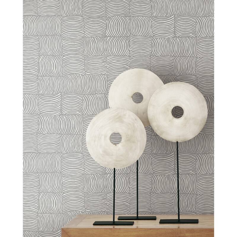 Seabrook Designs Waladli Non-Woven Unpasted Wallpaper