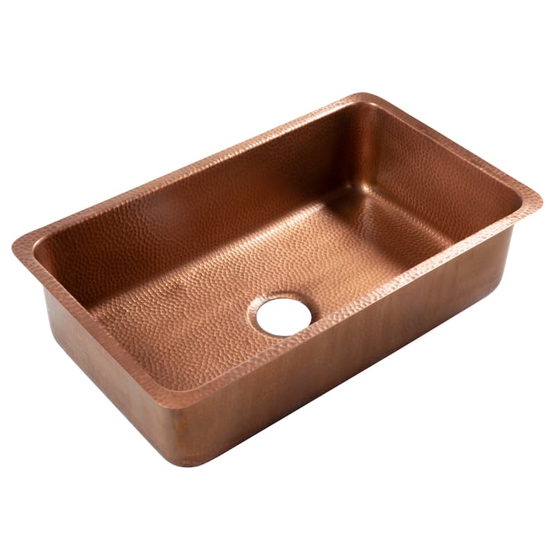 Orwell Copper 30" Single Bowl Undermount Kitchen Sink
