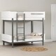 preview thumbnail 17 of 18, South Shore Bebble Bed Soft Gray and White