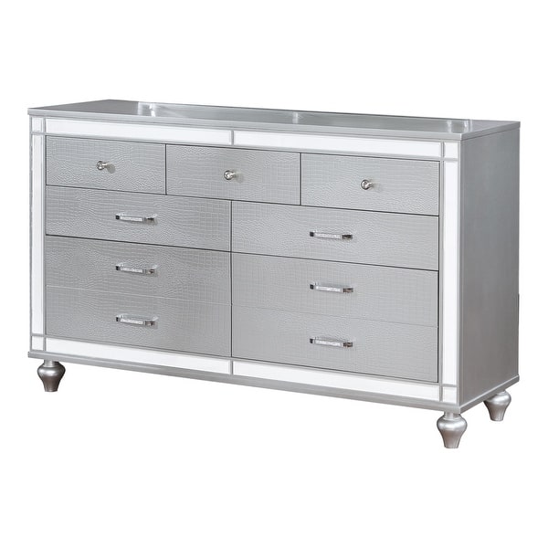 short wide dresser 62 inc Wampat Country Rustic Style 62 inch Wooden Dresser with 9 Drawers, Wide Chest Storage for Bedroom, Living Room, Hallway, Nursery, Light Oak