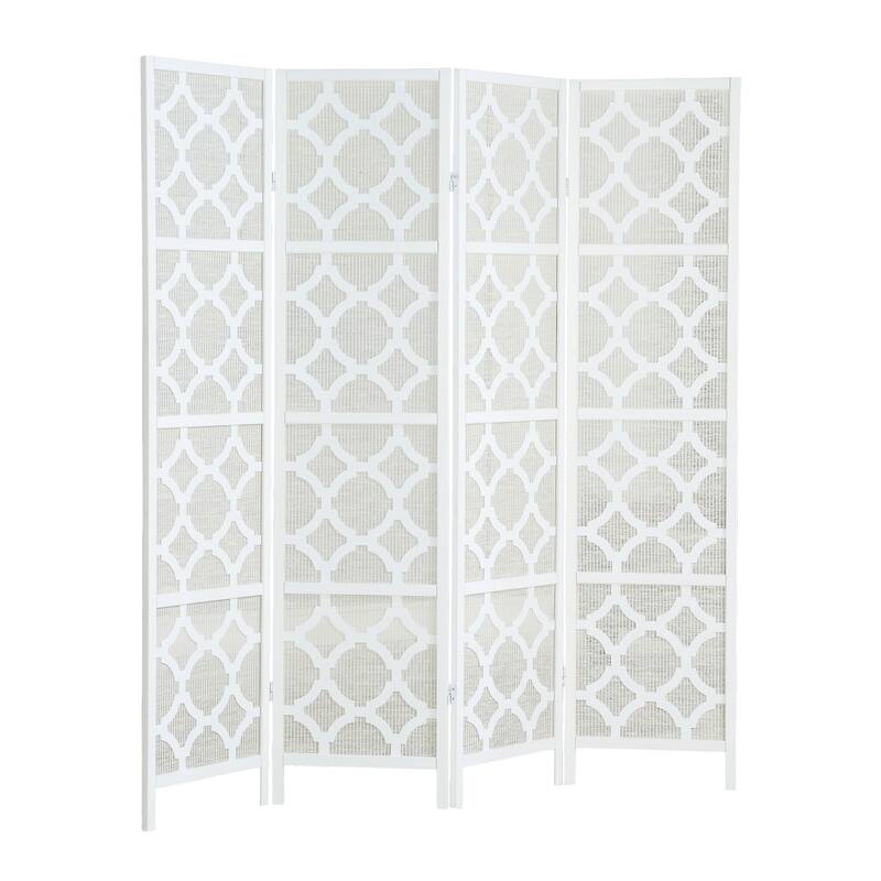 4-Panel Room Divider