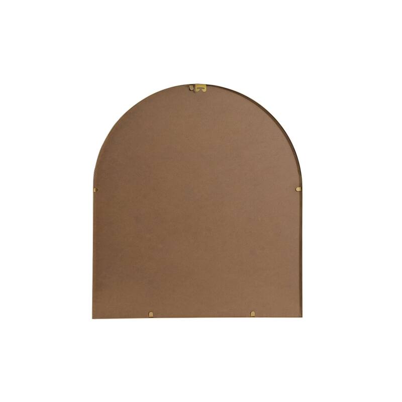 Indigo Home Metal Frame Arch Mirror 27x30 Inch
