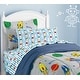 preview thumbnail 2 of 6, Dream Factory Space Rocket Twin 5-piece Bed in a Bag with Sheet Set