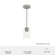 preview thumbnail 13 of 13, Hunter Hartland 1-Light Mini Pendant - Kitchen Island, Dining Room, Bedroom - Farmhouse, Industrial