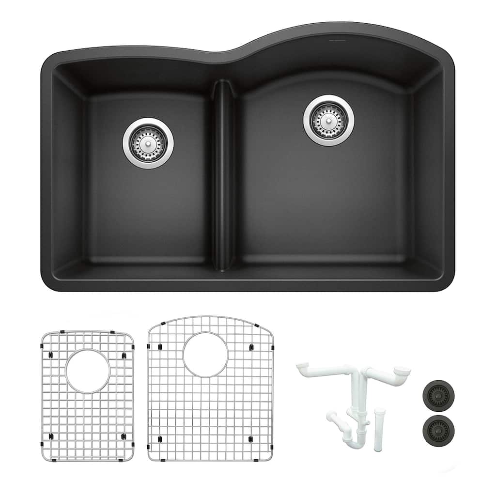 Blanco KA-441603 Diamond 32-1/16" Undermount Double Basin Granite