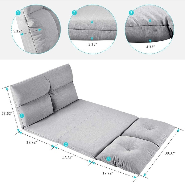 Merax sleeper floor on sale chair